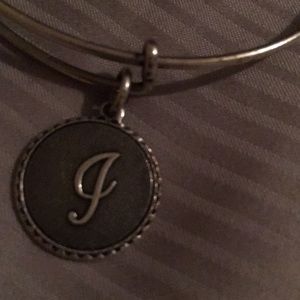 Alex and ani initial bracelet.